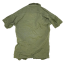 USGI Olive Short Sleeve Ripstop Jungle Fatigue Shirt - Medium