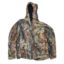 Realtree Camo Quilted Hooded Jacket - Large