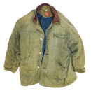 Vintage AMI Olive Quilted Chore Jacket - Medium