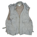 Vintage LL Bean Beige Utility Vest - Large - Army & Outdoors - Vests