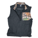 Realtree Black Fleece Vest - XLarge