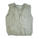 Bugle Boy Beige Utility Vest - Large