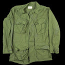 USGI 3rd Pattern Jungle Fatigue Shirt - Small Short - US Army Surplus - Field Shirts
