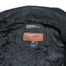Wrangler Black Insulated Chore Jacket w/ Leather Collar- XLarge