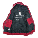 Carhartt Embroided Red Hooded Work Jacket - XLarge