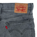 Levi's 501 Women's Wedgie Straight Grey Jeans - 28x28, Small