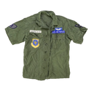 US Air Force OG-107 First Pattern Utility Shirt w/ Insignia - Medium