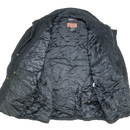 Wrangler Black Insulated Chore Jacket w/ Leather Collar- XLarge