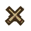 British Army Assistant Gunnery Instructor No. 2 Dress Uniform Patch