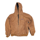 Swingster Tan Canvas Hooded Work Jacket - XLarge