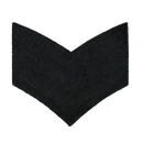 British Army Sergeant No.2 Dress Rank Patch