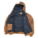 Swingster Tan Canvas Hooded Work Jacket - XLarge