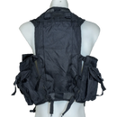 Mil-Tec Black Tactical Vest