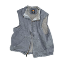 Berne Grey Canvas Work Vest - XLarge