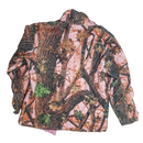 Aqua Stop Women's Pink Hunting Camo Reversible Jacket - Small