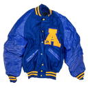 Neff Blue Wool Varsity Jacket - Small - Army & Outdoors - Bomber Jacket