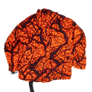 US Made Cabela's Dry Plus Blaze Orange Tree Camo Cold Weather Jacket - Small