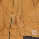 Berne Brown Quilted Hooded Jacket - Large