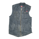 Wranger Grey Canvas Workwear Vest - Small