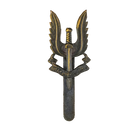 British Army Special Air Service (SAS) Cap Badge, Item 2 - British Army Surplus - Flags, Badges & Insignia