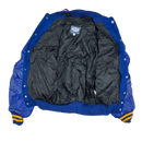 Neff Blue Wool Varsity Jacket - Small - Army & Outdoors - Bomber Jacket