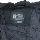 Carhartt Black Loose Fit Quilted Vest - XLarge