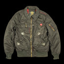 Alpha Industries MA-1 Black Tactical Flight Jacket - Small - Alpha Industries - Flight Jackets