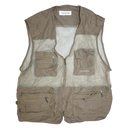 OlympinA Khaki Lightweight Utility Vest - XLarge - Army & Outdoors - Vests