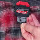 Dickies Black Flannel Lined Jacket - 3XLarge - Army & Outdoors - Field Jackets