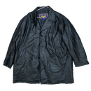 Airborne Leathers Black Quilted Lined Coat - 3XLarge
