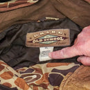 Drake Old School Camo Hooded Jacket w/ Removable Liner - 2XLarge - Army & Outdoors - Hoodies