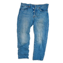 Levi's 501 Women's Wedgie Straight Blue Jeans - 27x28, Small
