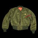 Alpha Industries MA-1 Olive Flight Jacket - Medium - Alpha Industries - Flight Jackets