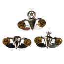 United States Army Parachutist Badges for Wartime Combat Jump