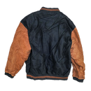 Swingster Grand Sierra Black & Brown Varsity Jacket - Medium