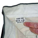 US Army 1950s Officer Service Dress Trousers - 35x36, Medium