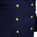 East German Navy Women's Wool Coat