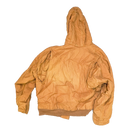 Walls Brown Canvas Hooded Work Jacket - Large