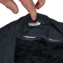 Vintage Park Ave Black Lined Trench Coat - Medium