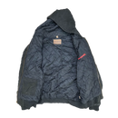 Swingster Black Quilted Hooded Jacket - 3XLarge