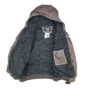 Walls Workwear Brown Hooded Jacket - XLarge