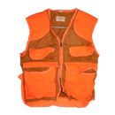 Vintage  SafTbak Brown & Blazing Orange Hunting Vest - Medium