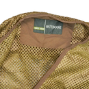 Outdoor Brown Lightwight Mesh Utility Vest - Large