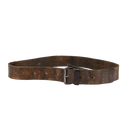 Yugoslavian JNA Leather Web Belt - XLarge - Film Production Used - Belts