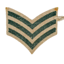 British Army Light Infantry Sergeant Rank Patch
