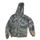 Mossy Oak Camo Quilted Hooded Jacket - Large