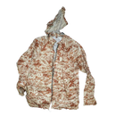 Desert Digital Camouflage Rain Jacket - Medium/Large