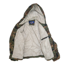 Bass Creek Kids Camo Sherpa Lined Hooded Jacket - 18, XLarge