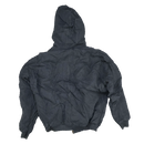 Berne NMC Cat Black Canvas Hooded Jacket - XLarge