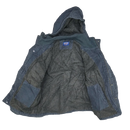 Smith's Black Canvas Hooded Jacket - Large